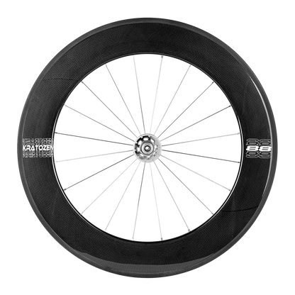 Kratozen 88mm Fixed Gear Carbon Track Wheels